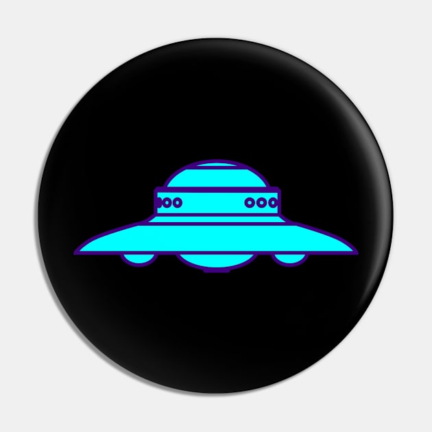 Believe Alien Spacecraft Ufo Pin by CasualTeesOfFashion