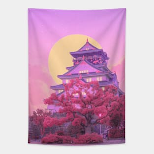 Pink Sunrise Tapestry