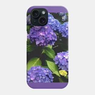 Hydrangea explosion Phone Case