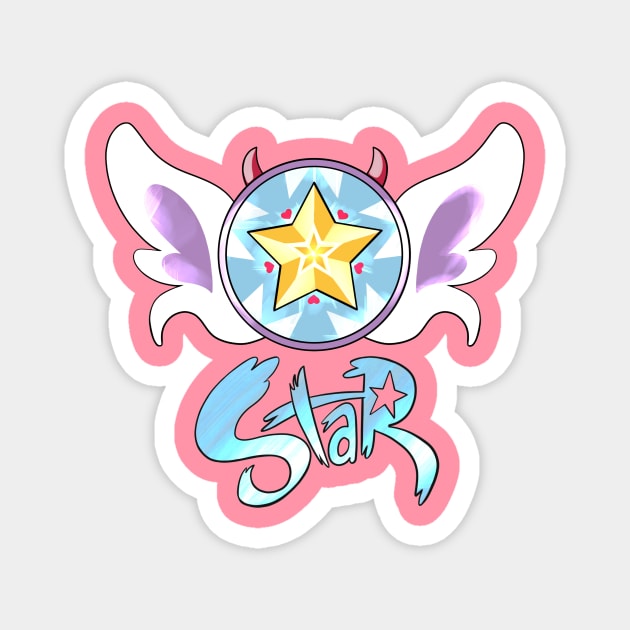 star vs the forces of evil - magic wand Magnet by TORRAKO