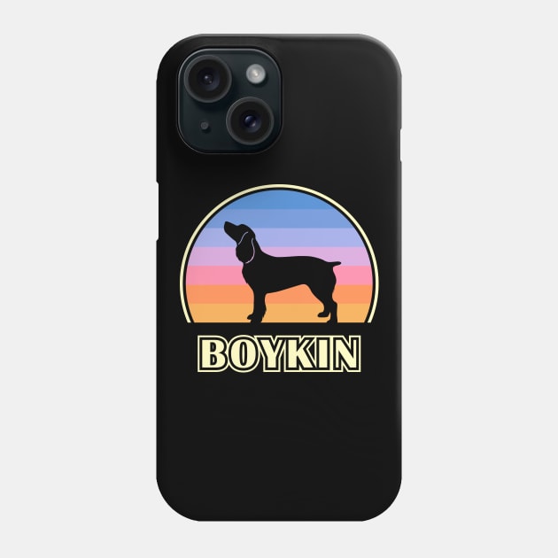 Boykin Spaniel Vintage Sunset Dog Phone Case by millersye