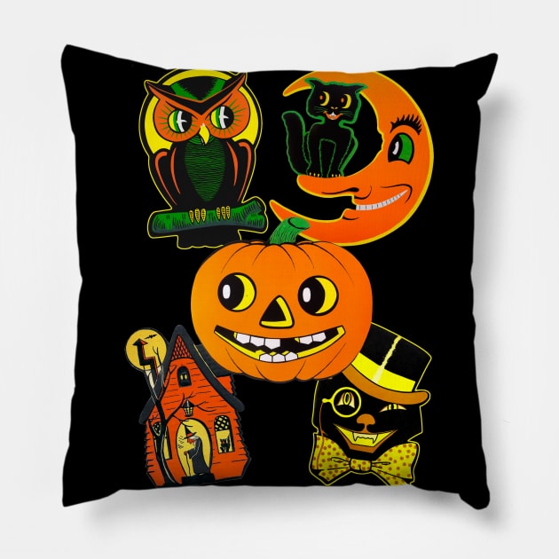 Vintage Halloween Pillow by Pop Fan Shop