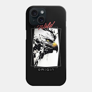 Eagle Bald Wild Nature Free Spirit Art Brush Painting Phone Case