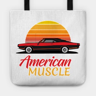 American Muscle - Red and Yellow Tote