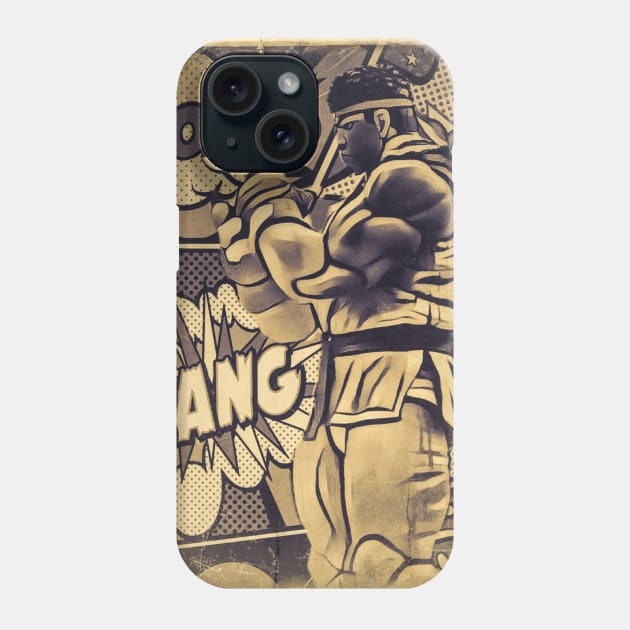 Ryu Street Fighter Retro Phone Case by Comic Guy