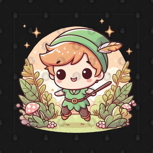 Cute Peter Pan by The Art-Mart