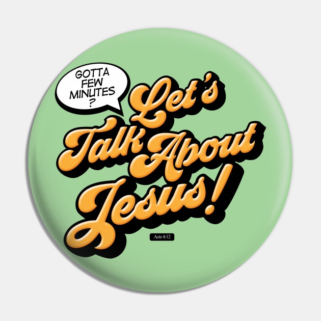 Let's Talk About Jesus! Pin by TheBibleCafe