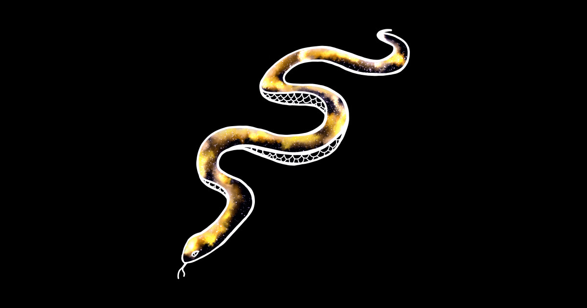Golden galaxy Snake - Snake Lover - Posters and Art Prints | TeePublic