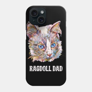 Ragdoll Dad Father's Day Gift Phone Case