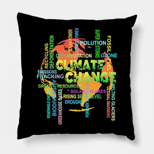 Climate Change Pillow