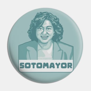 Ladies of the Supreme Court - Sonia Sotomayor Pin