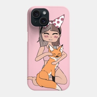 Nori Doll - Animal companions (Fox) Phone Case