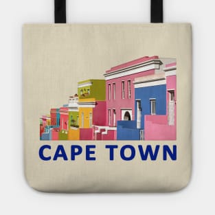 Bo-Kaap Street, Cape Town, South Africa Tote