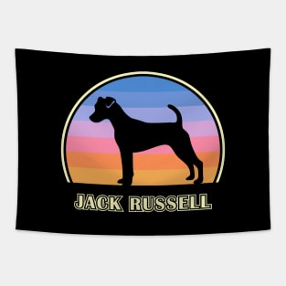 Jack Russell Terrier Vintage Sunset Dog Tapestry