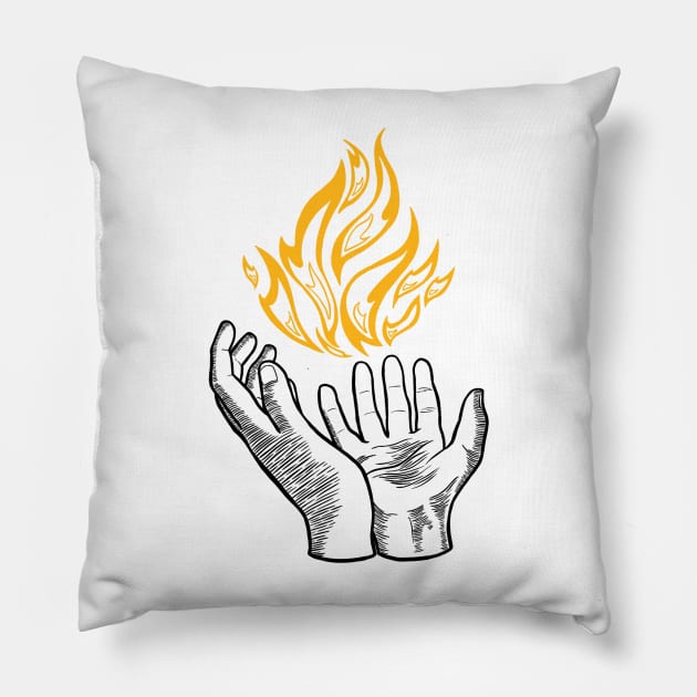 The Gifts of The Holy Spirit Pillow by ELLE ILLUSTRATES