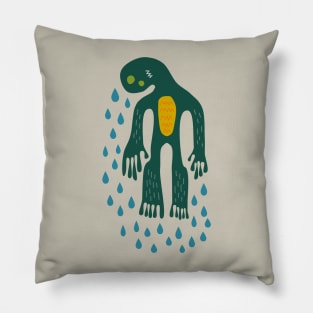 Fantastical Bizarre Water Creature Pillow