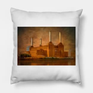 Industrial Grandeur - Old Power Station, London Pillow