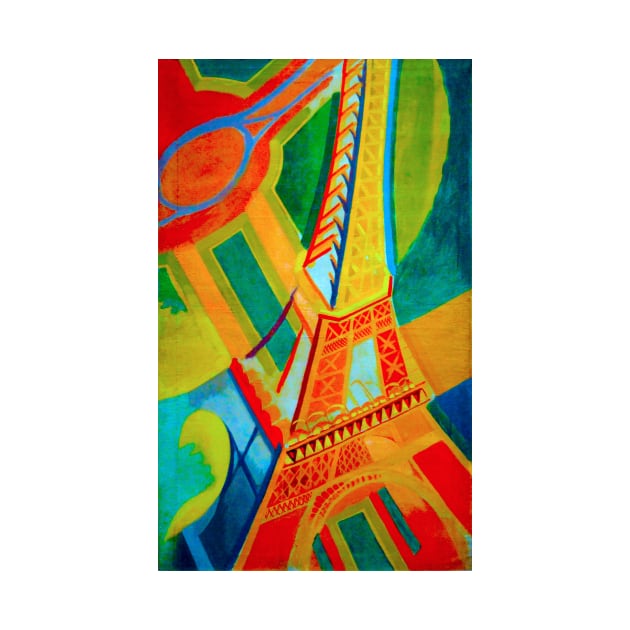 Robert Delaunay tour eiffel oil on canavas 1926 by indusdreaming