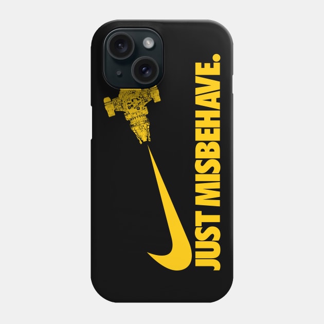 JUST MISBEHAVE Phone Case by KARMADESIGNER T-SHIRT SHOP