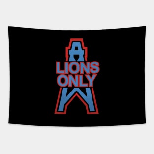 Lions Only Pocket Tapestry