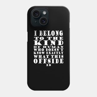 Away Football Rules Referee Award Phone Case