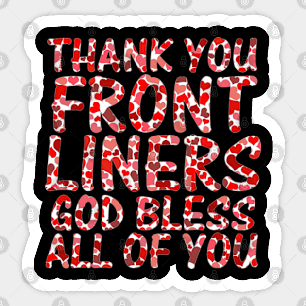 Thank You God Bless You All Thank You Gift Sticker Teepublic Thank You God Bless You All Thank You Gift Sticker Teepublic