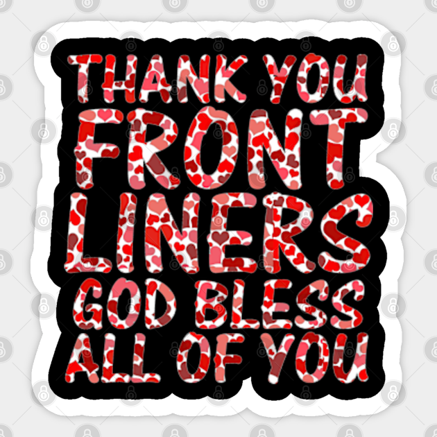 Thank You God Bless You All Thank You Gift Sticker Teepublic