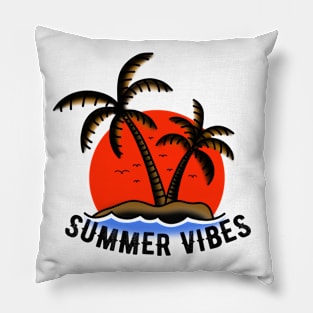 Summer vibes Pillow