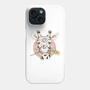 Romantic giraffe Phone Case