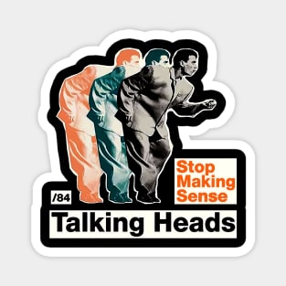 Retro Talking Heads Magnet