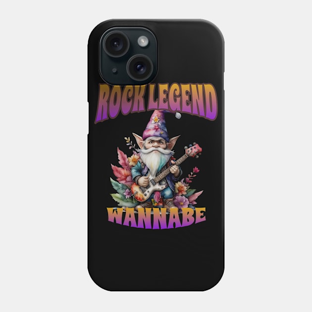 Rock Legend Gnome Phone Case by RockReflections