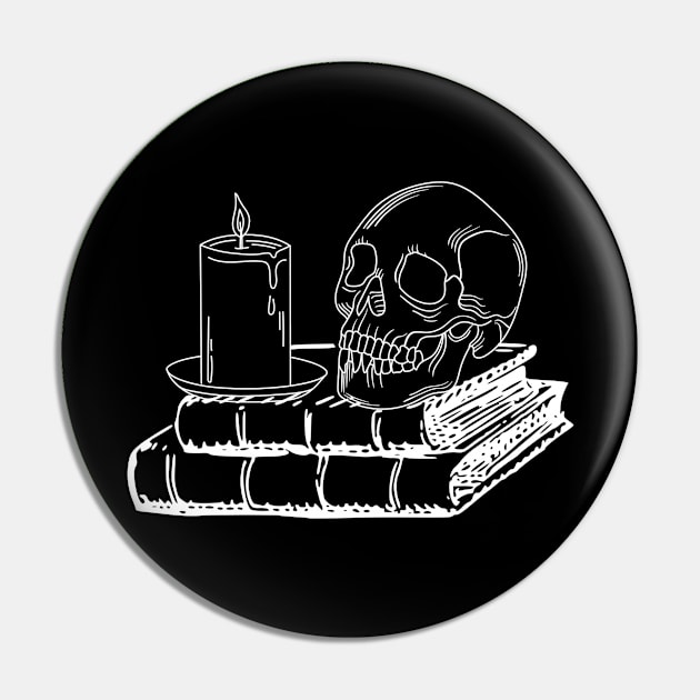 Tomb and Tome Pin by TombAndTome