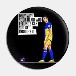 Inspirational words from Cristiano Ronaldo Pin