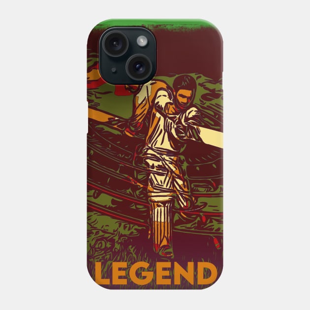 World Cup Cricket Batsman Passion P4 Phone Case by FasBytes