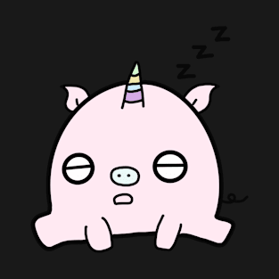 Sleepy pigacorn T-Shirt