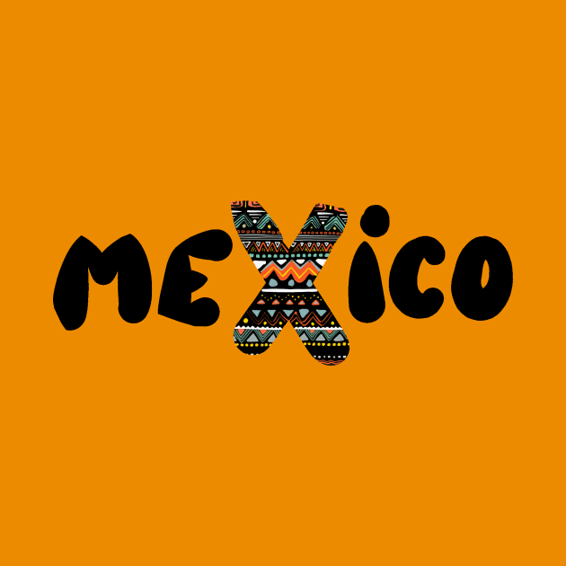 Mexico Design Aztec Print Style by covostudio