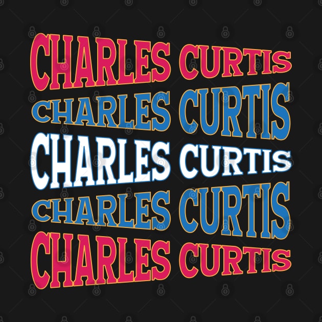 TEXT ART USA CHARLES CURTIS by LAVA-ROMA-NOVA