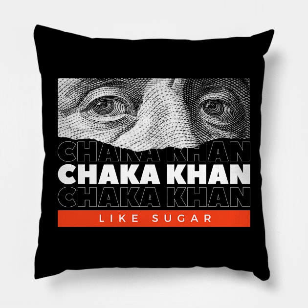 Chaka Khan // Money Eye Pillow by Swallow Group
