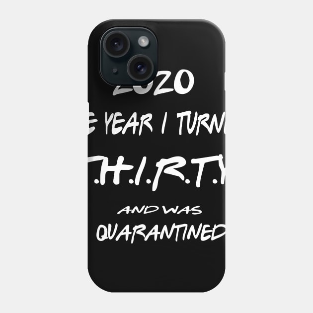 30th Birthday Shirt Phone Case by The Tee Tree