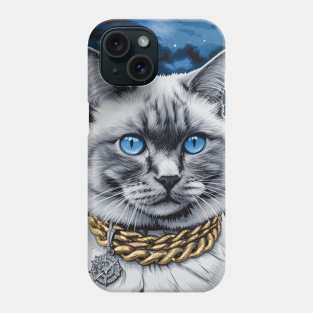 Cat In Prague Phone Case