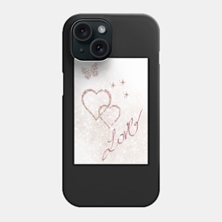 Hearts and love Phone Case