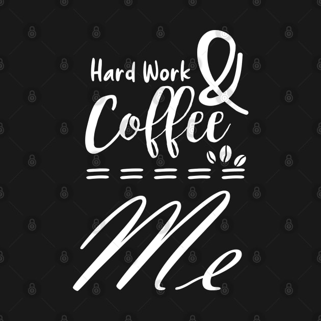 Hard word & coffee - coffee addict by Ojoy