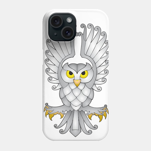Snow Owl Phone Case by Greyhand