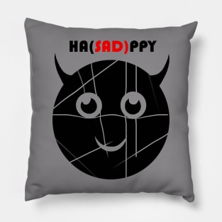 Happy or Sad Pillow