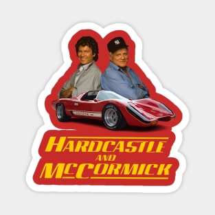 Hardcastle and McCormick - Brian Keith,  Daniel Hugh Kelly - 80s Tv Show Magnet