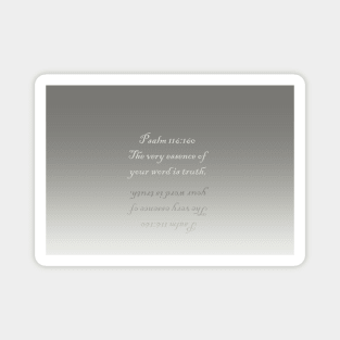 Psalm 116:160 Magnet