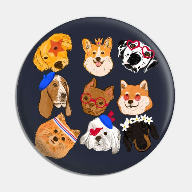 Pawesome Pups Pin by Fluffymafi