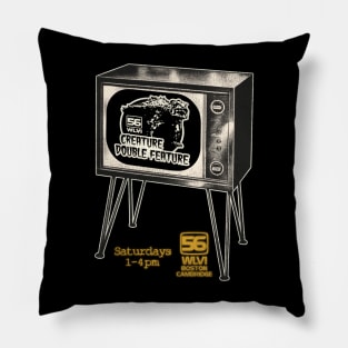 Creature Double Feature TV WLVI 56 Boston Pillow