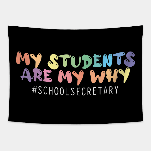 School Secretary Job Tapestry by TheBestHumorApparel