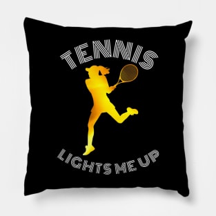 US Open Tennis Lights Me Up Pillow